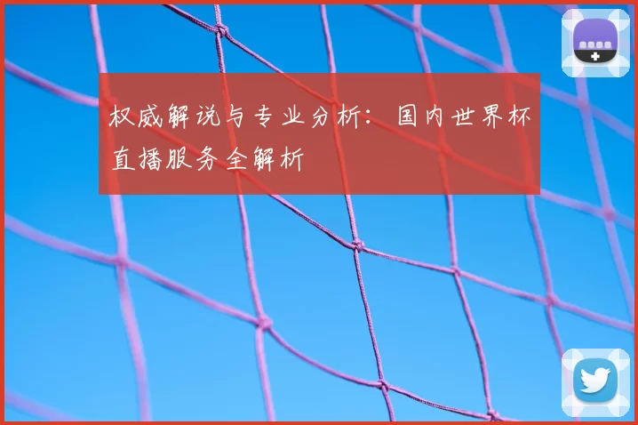 权威解说与专业分析：国内世界杯直播服务全解析