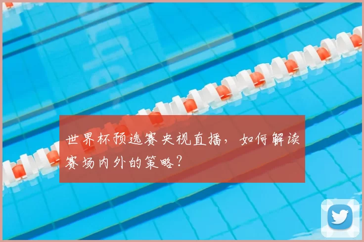 世界杯预选赛央视直播，如何解读赛场内外的策略？
