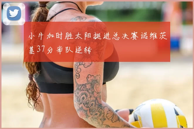 小牛加时胜太阳挺进总决赛诺维茨基37分率队逆转